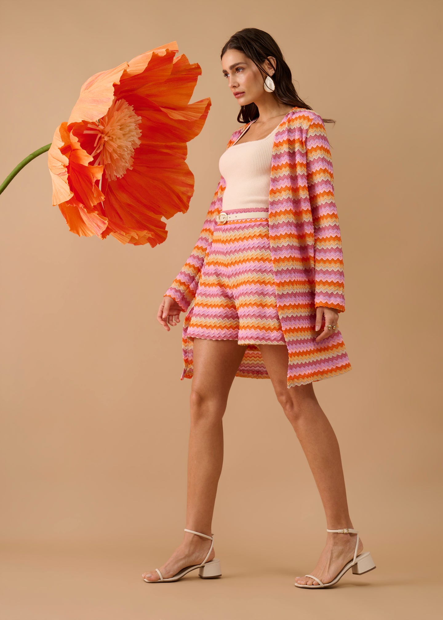 Cardigan Sabine Laranja