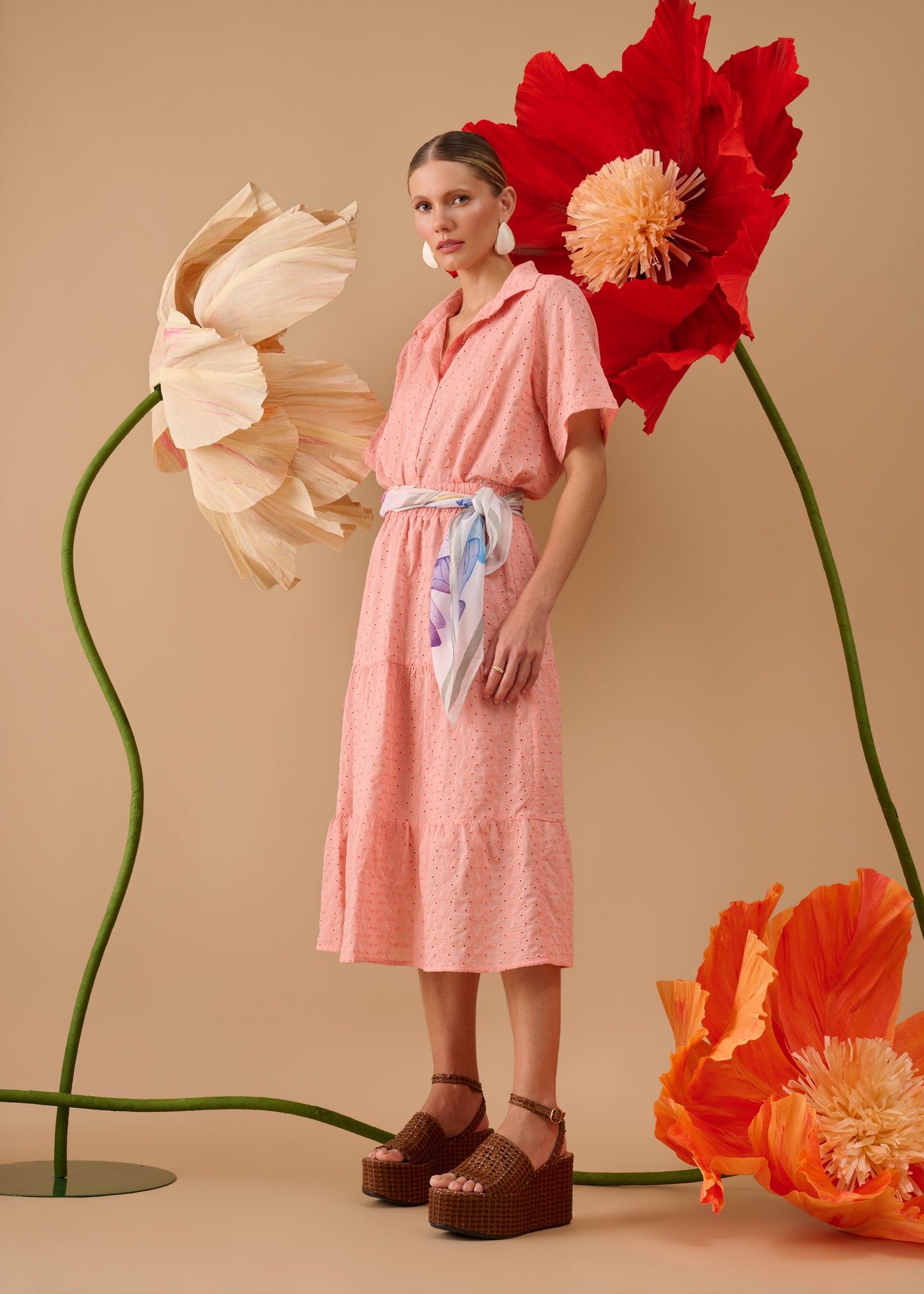 Camisa Florença Rosa