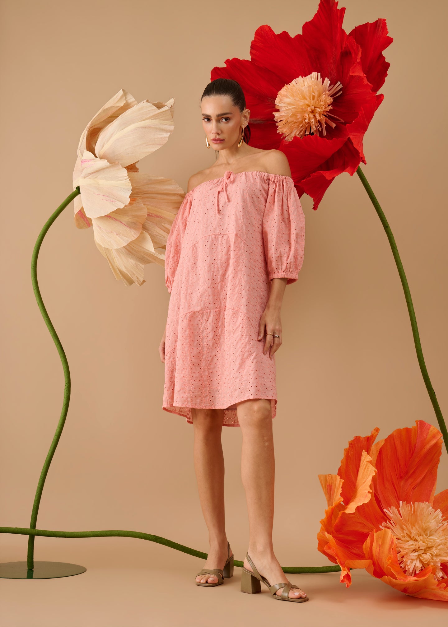 Vestido Marjorie Rosa