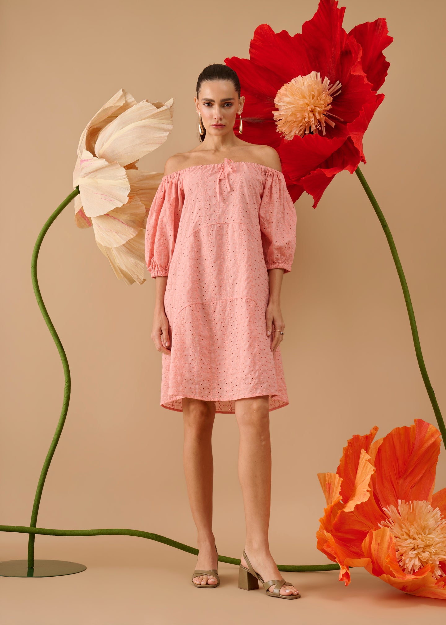 Vestido Marjorie Rosa
