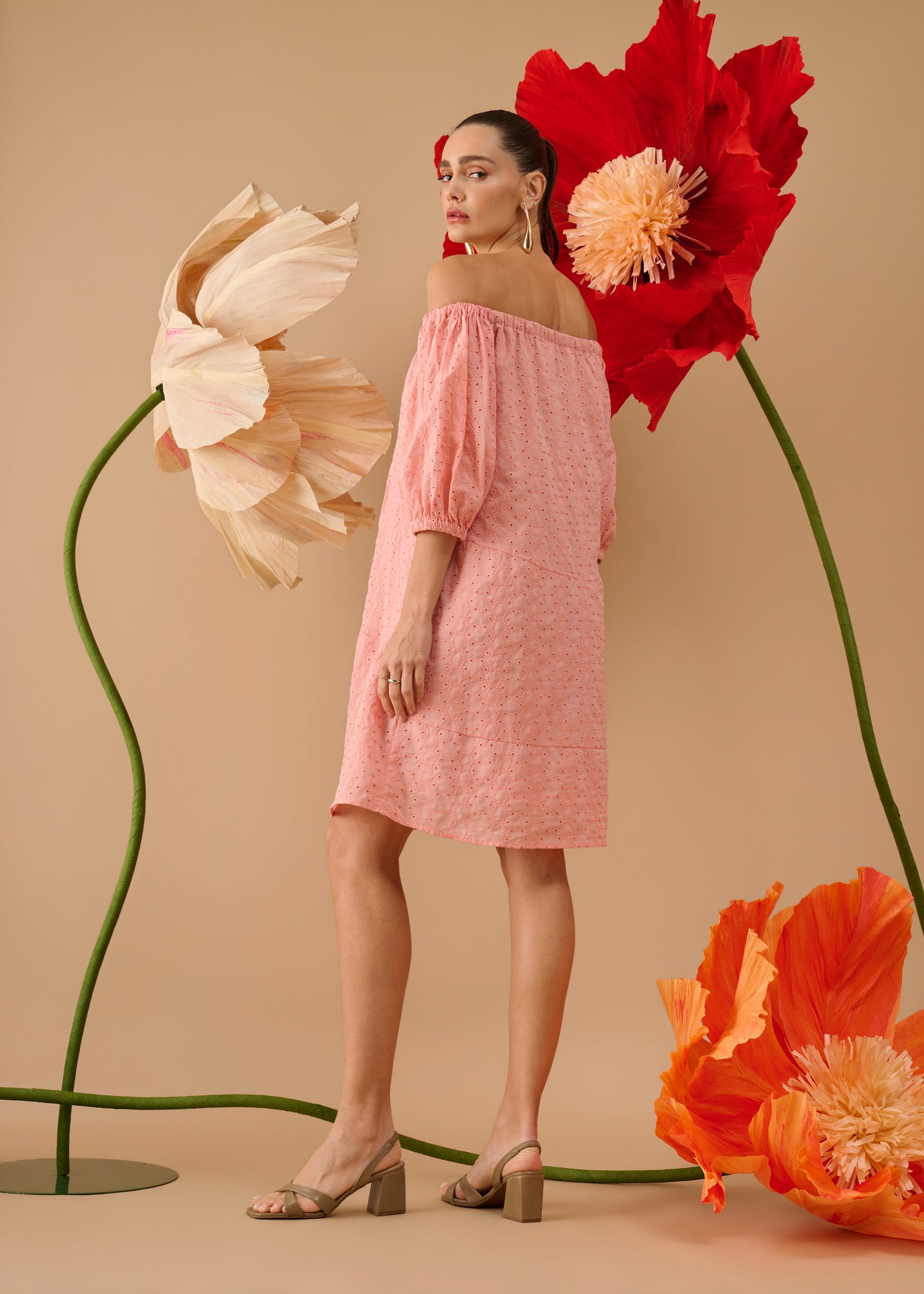 Vestido Marjorie Rosa