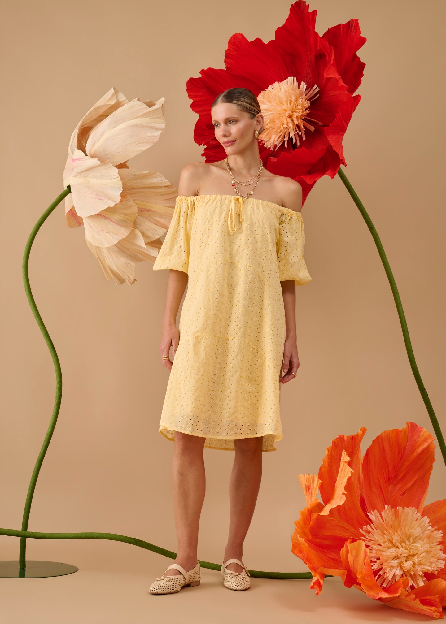 Vestido Marjorie Amarelo