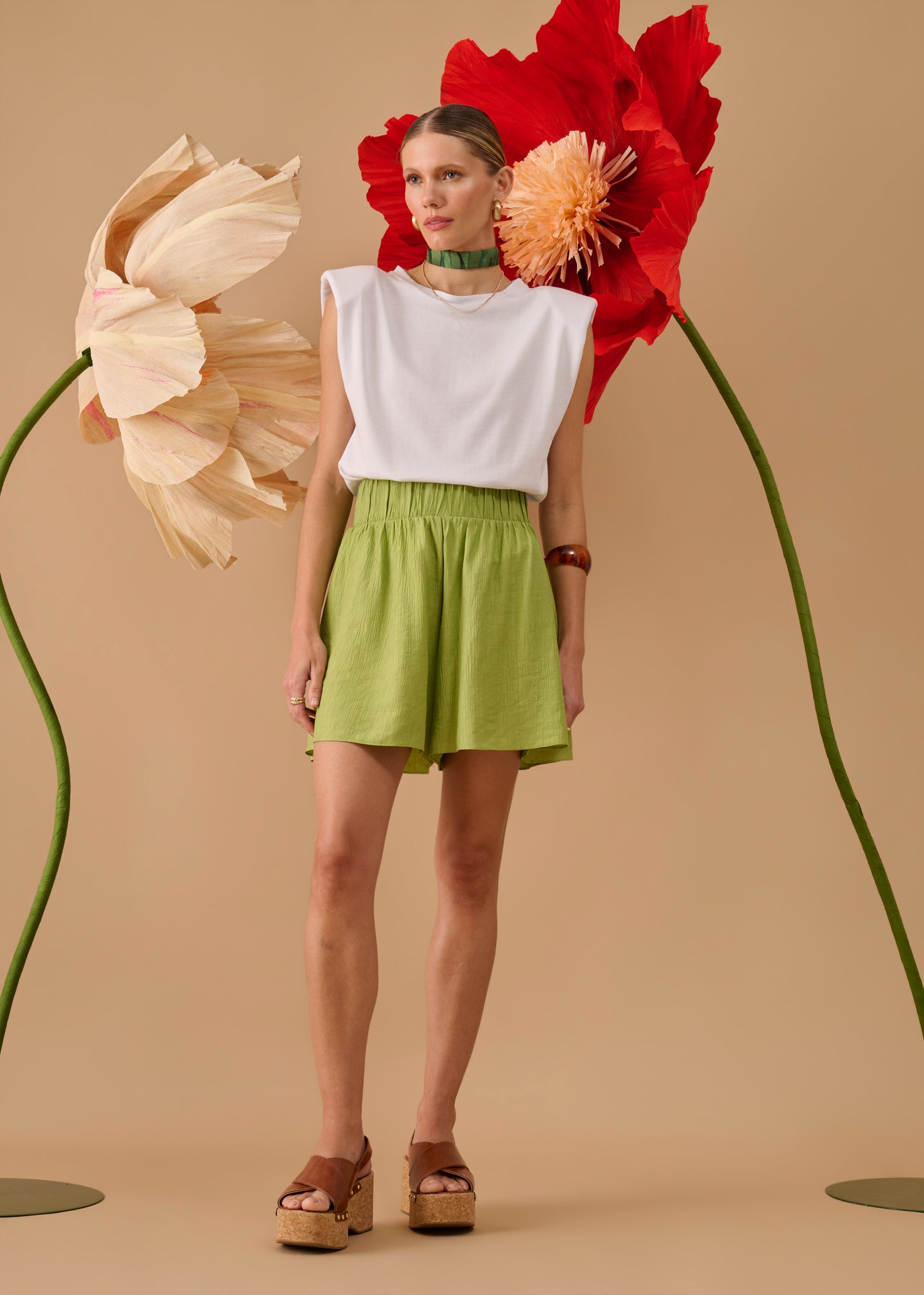 Shorts Bruna Verde