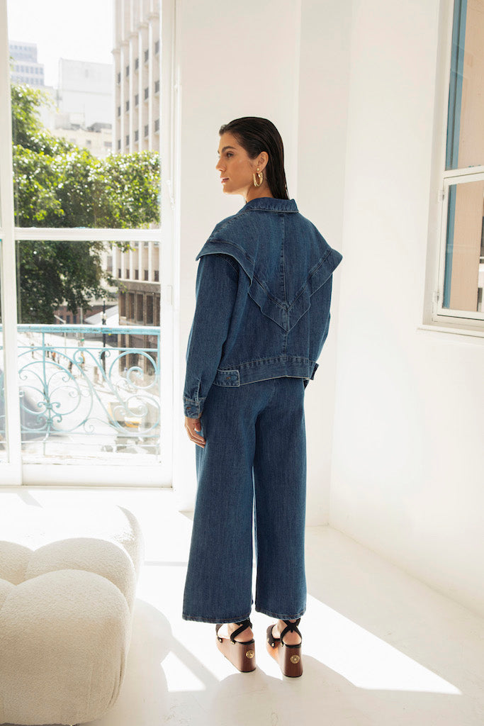 Jaqueta Florence Jeans Azul