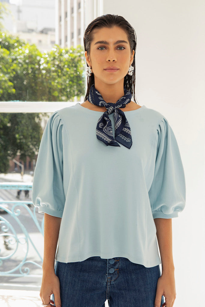 T-shirt Elise Azul
