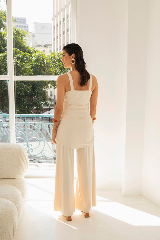 Macacão Margot Off White