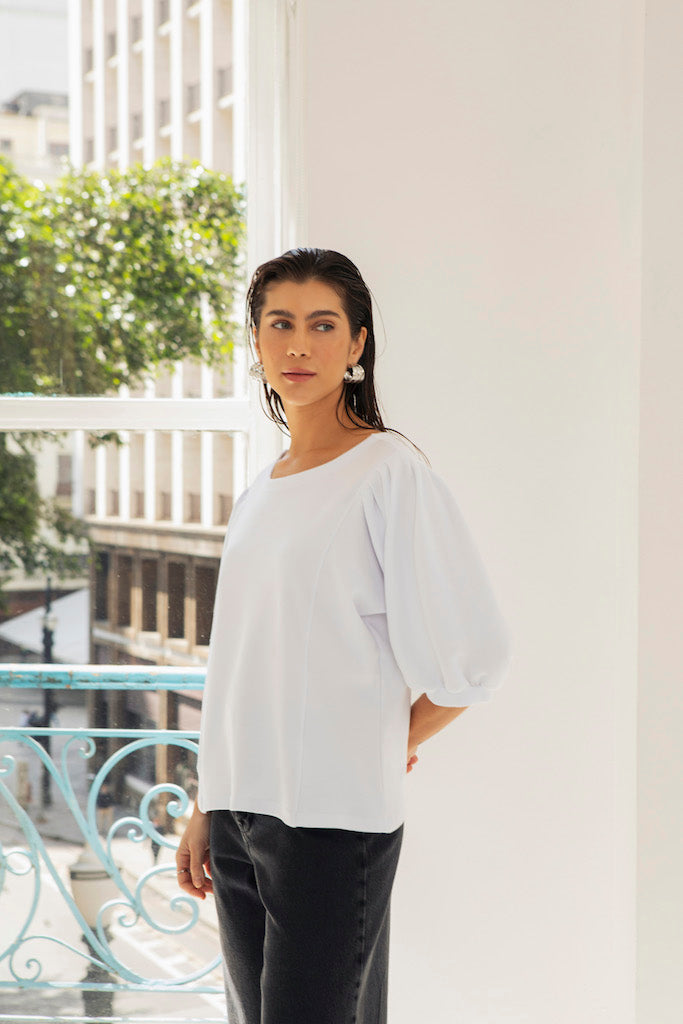 T-shirt Elise Branca