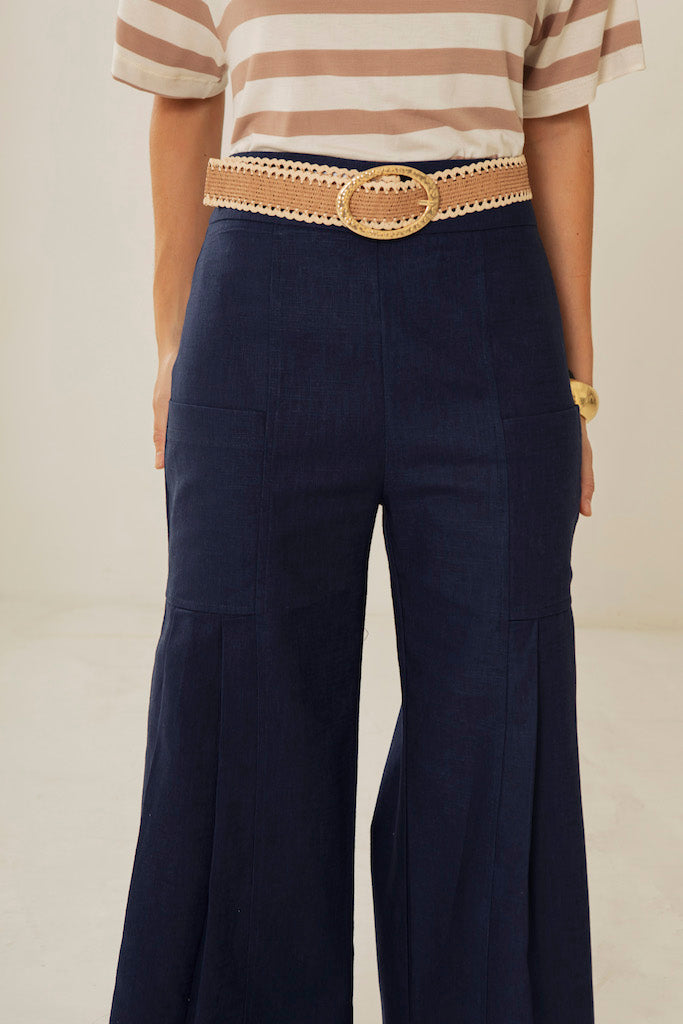 Calça Isabele Azul Marinho