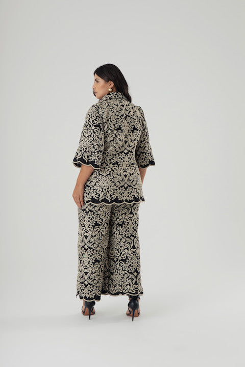 Camisa Jardins Preta