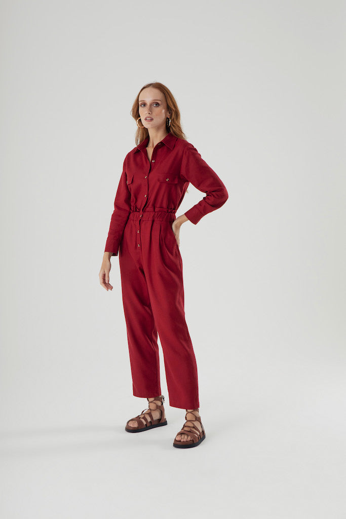 Macacão Bela Vista Bordô