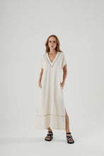 Vestido Vila Madalena Bege