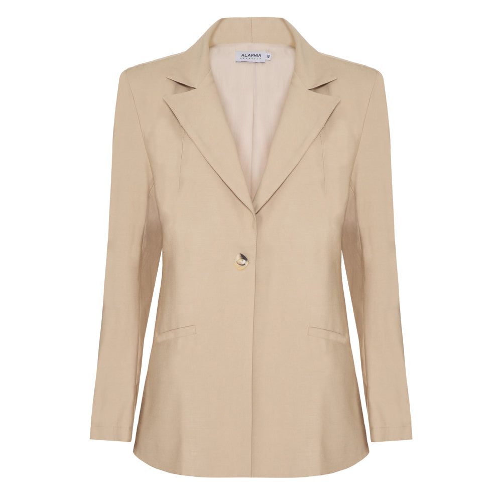 Blazer Elaine Bege