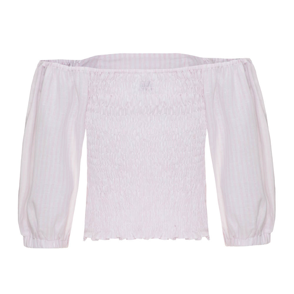 Blusa Ema Listra Rosa