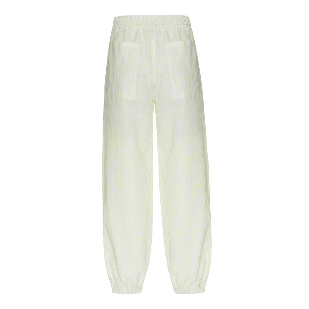 Calça Simona Listra Verde Kiwi