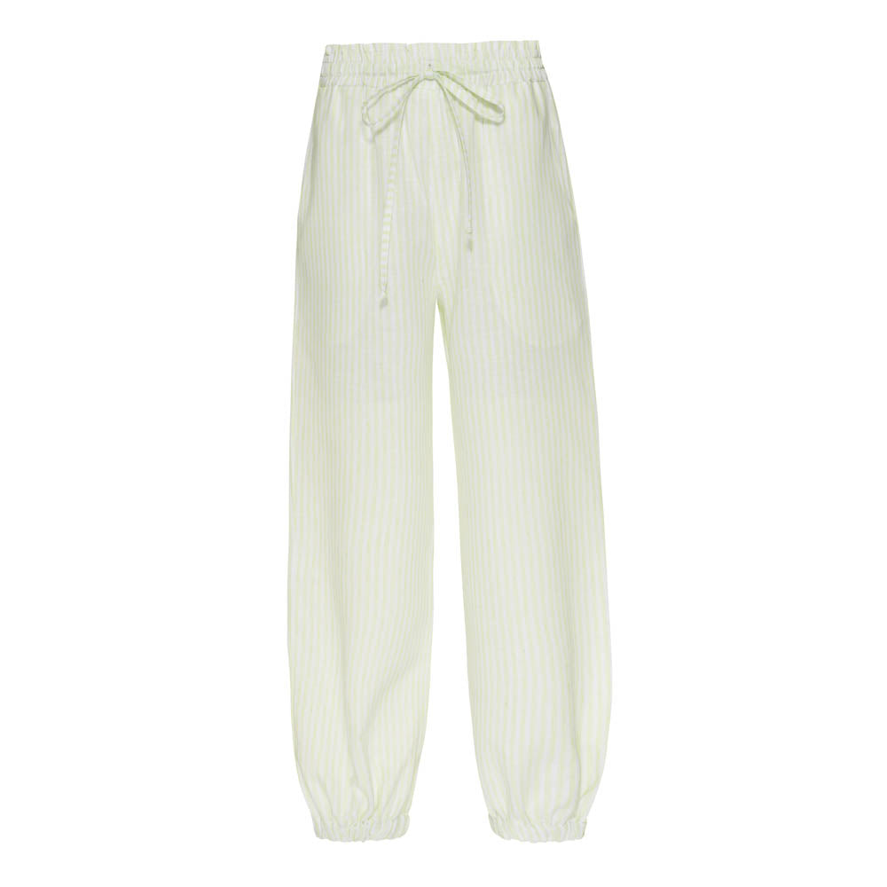 Calça Simona Listra Verde Kiwi