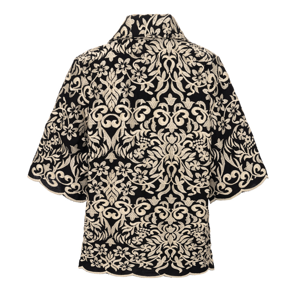 Camisa Jardins Preta