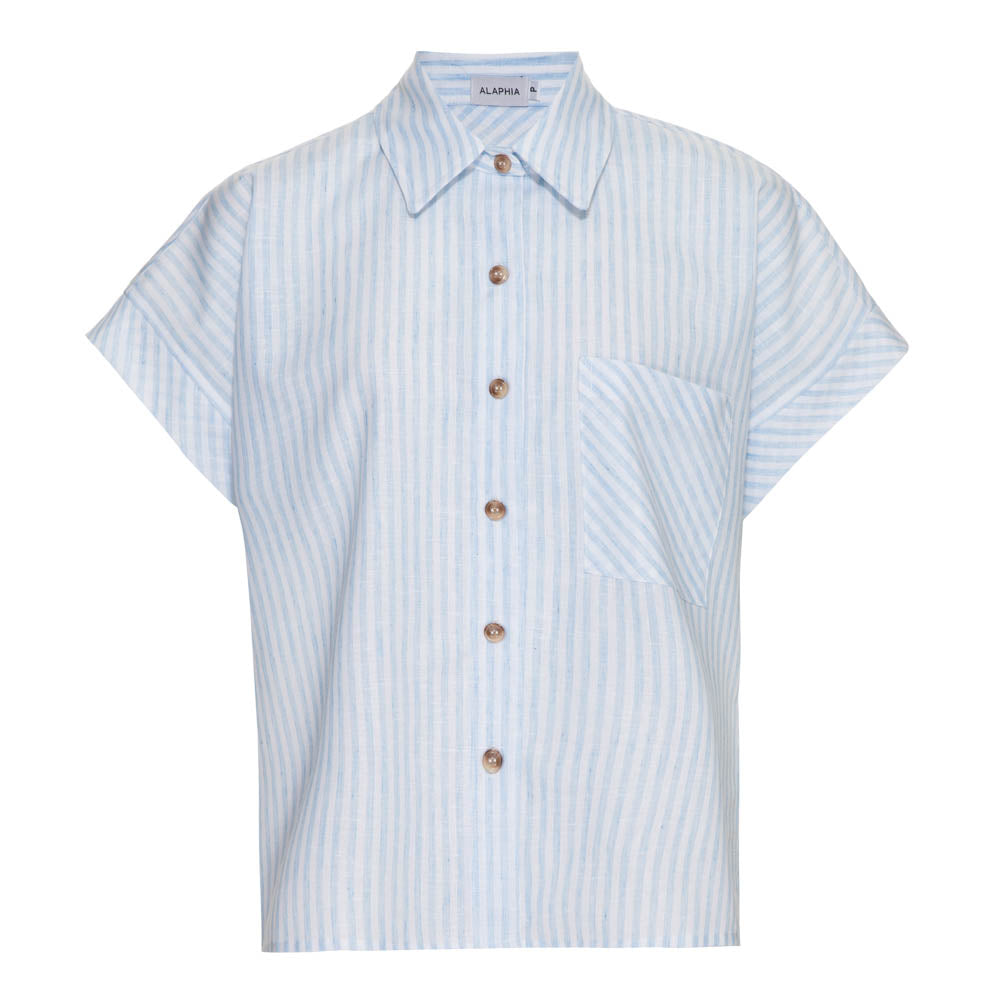 Camisa Veronica Listra Azul
