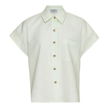 Camisa Veronica Listra Verde Kiwi