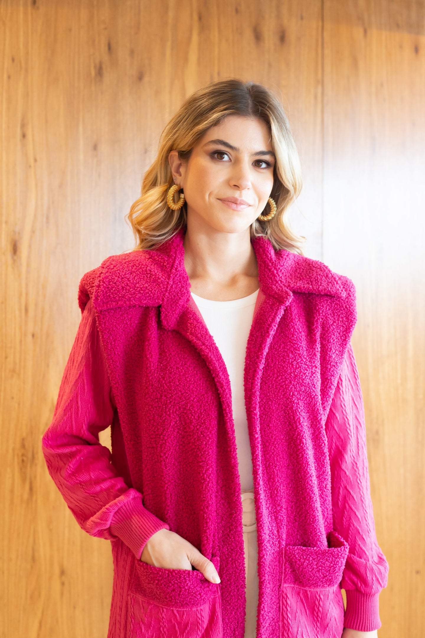 Casaco Gabriela Pink