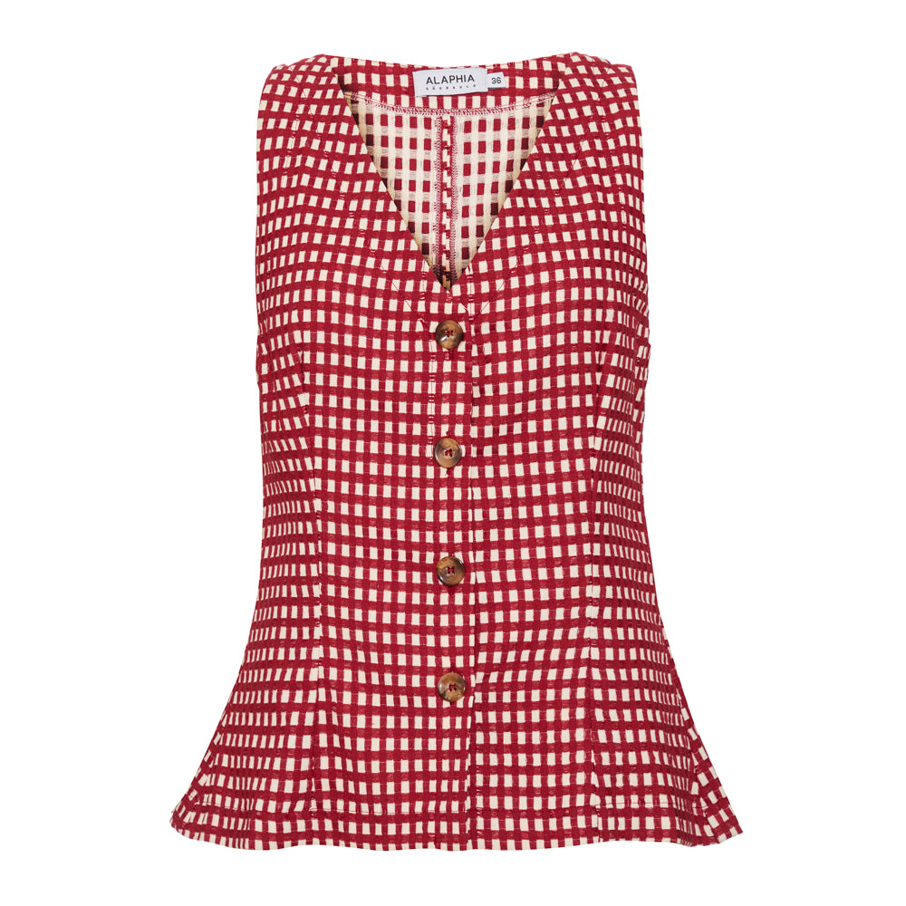 Colete Claire Vermelho