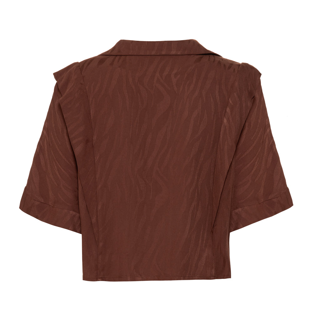 Camisa Agatha Marrom