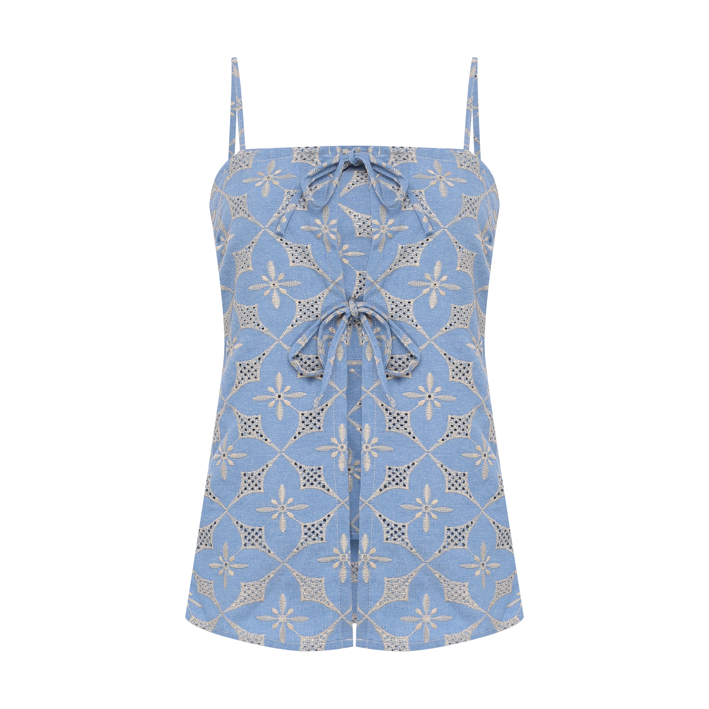 Blusa Leona Jeans Claro