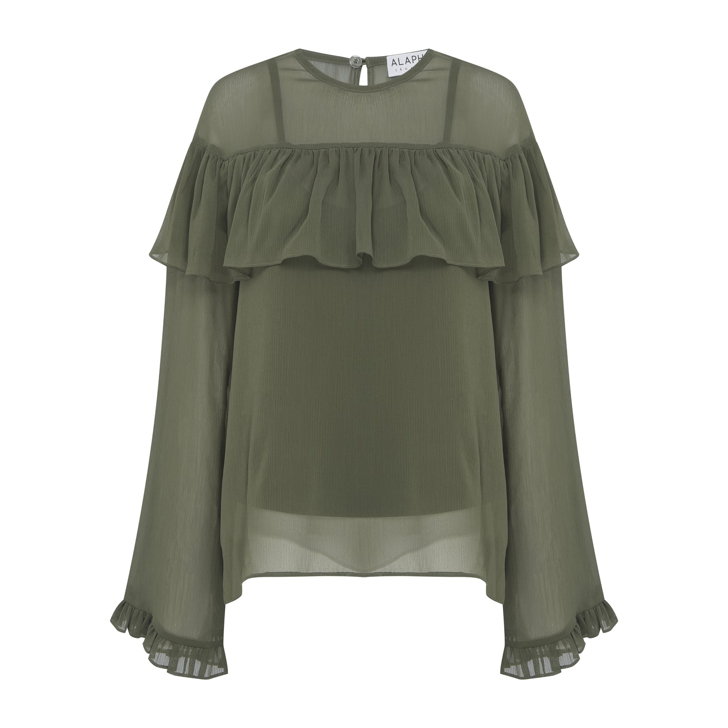 Blusa Graziela Verde Musgo