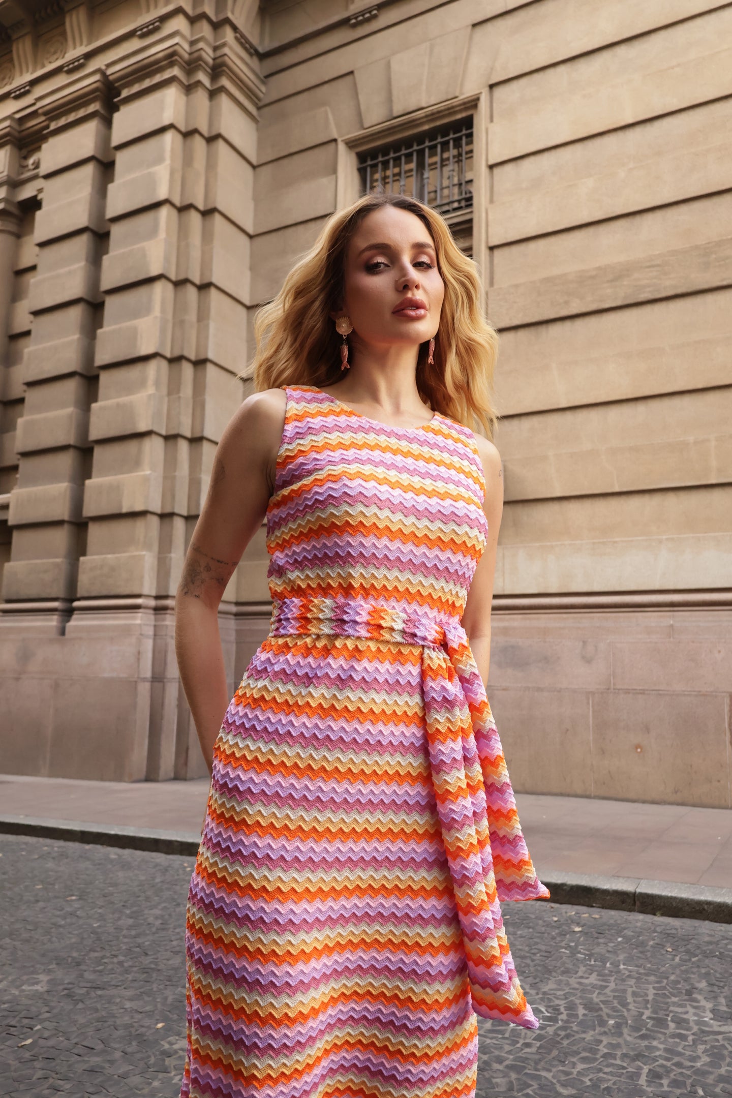 Vestido Sabine Laranja