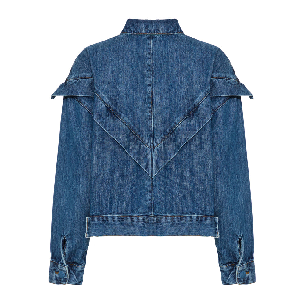 Jaqueta Florence Jeans Azul