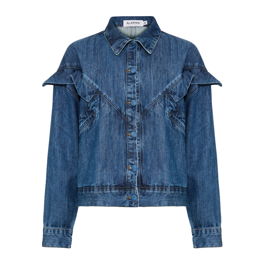 Jaqueta Florence Jeans Azul