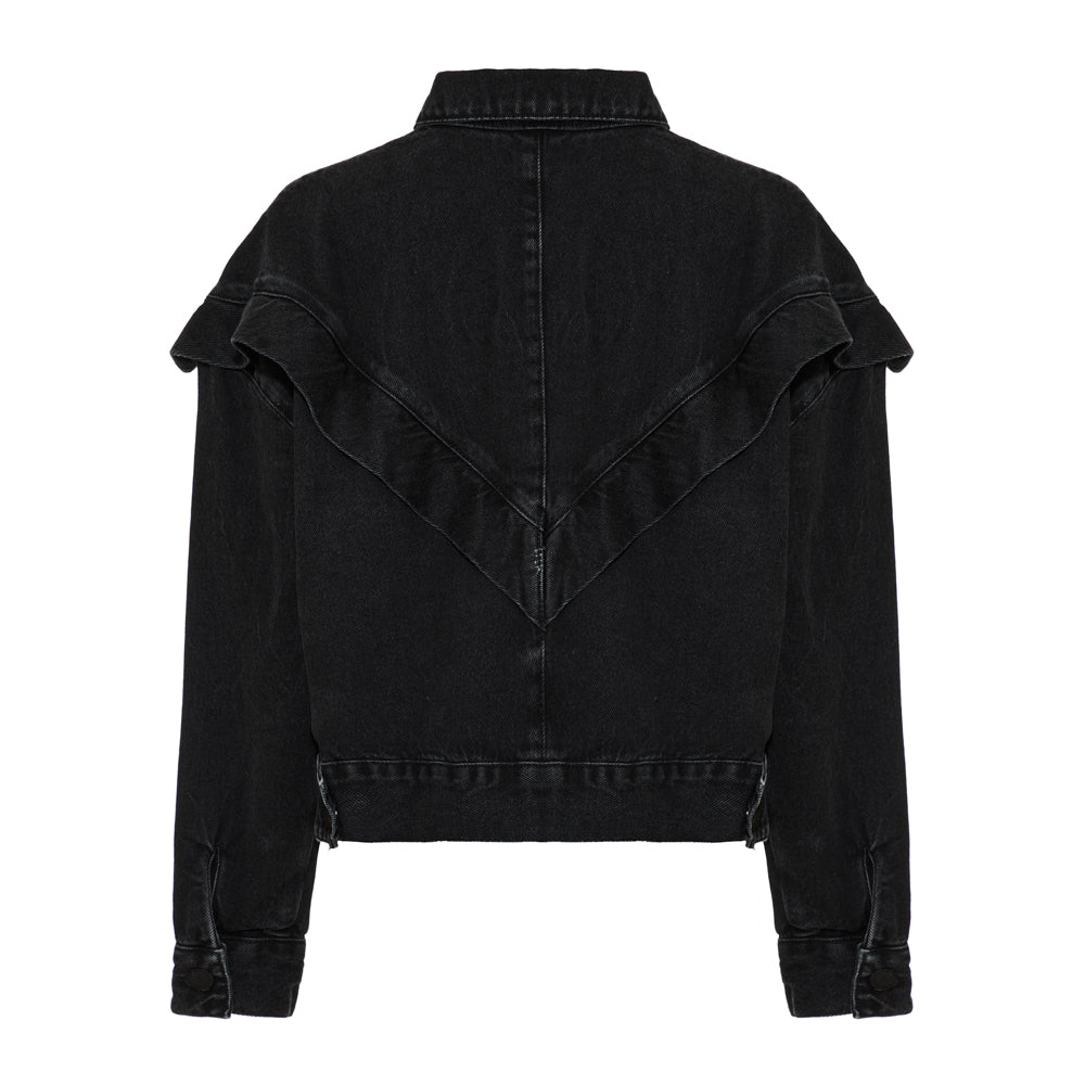 Jaqueta Florence Jeans Preta