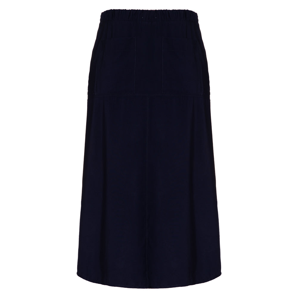 Saia Roma Azul Marinho