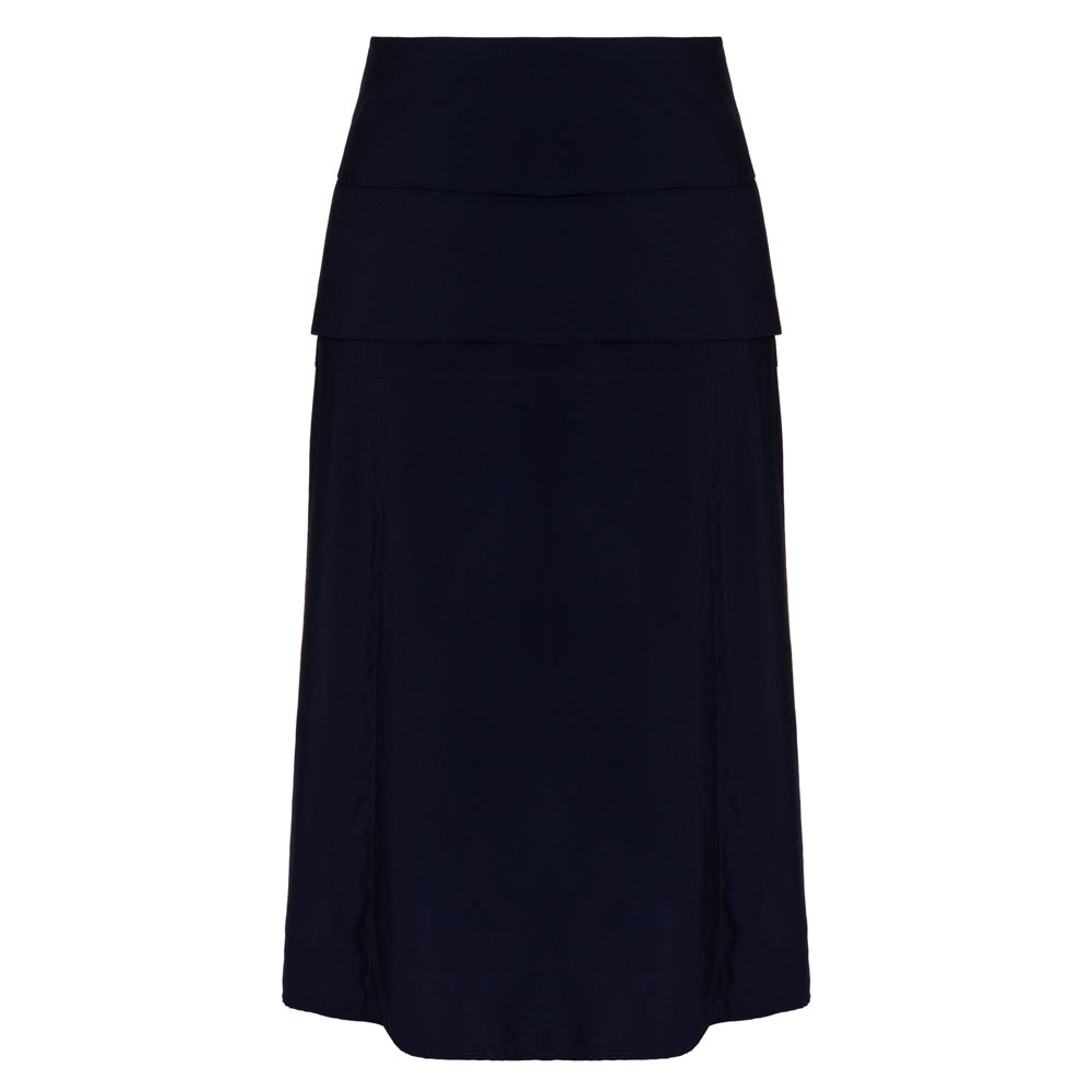Saia Roma Azul Marinho