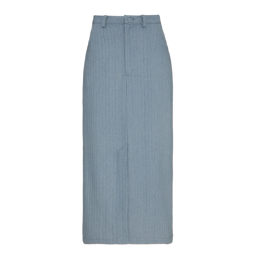 Saia Vila Mariana Denim Azul Claro