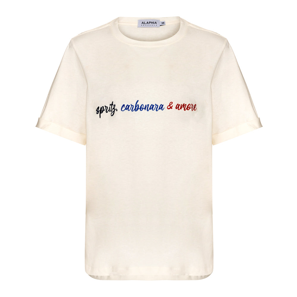 T-shirt Spritz, Carbonara & Amore