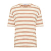 T-shirt Manon Listras Bege e Off White
