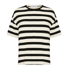 T-shirt Manon Listras Preto e Off White