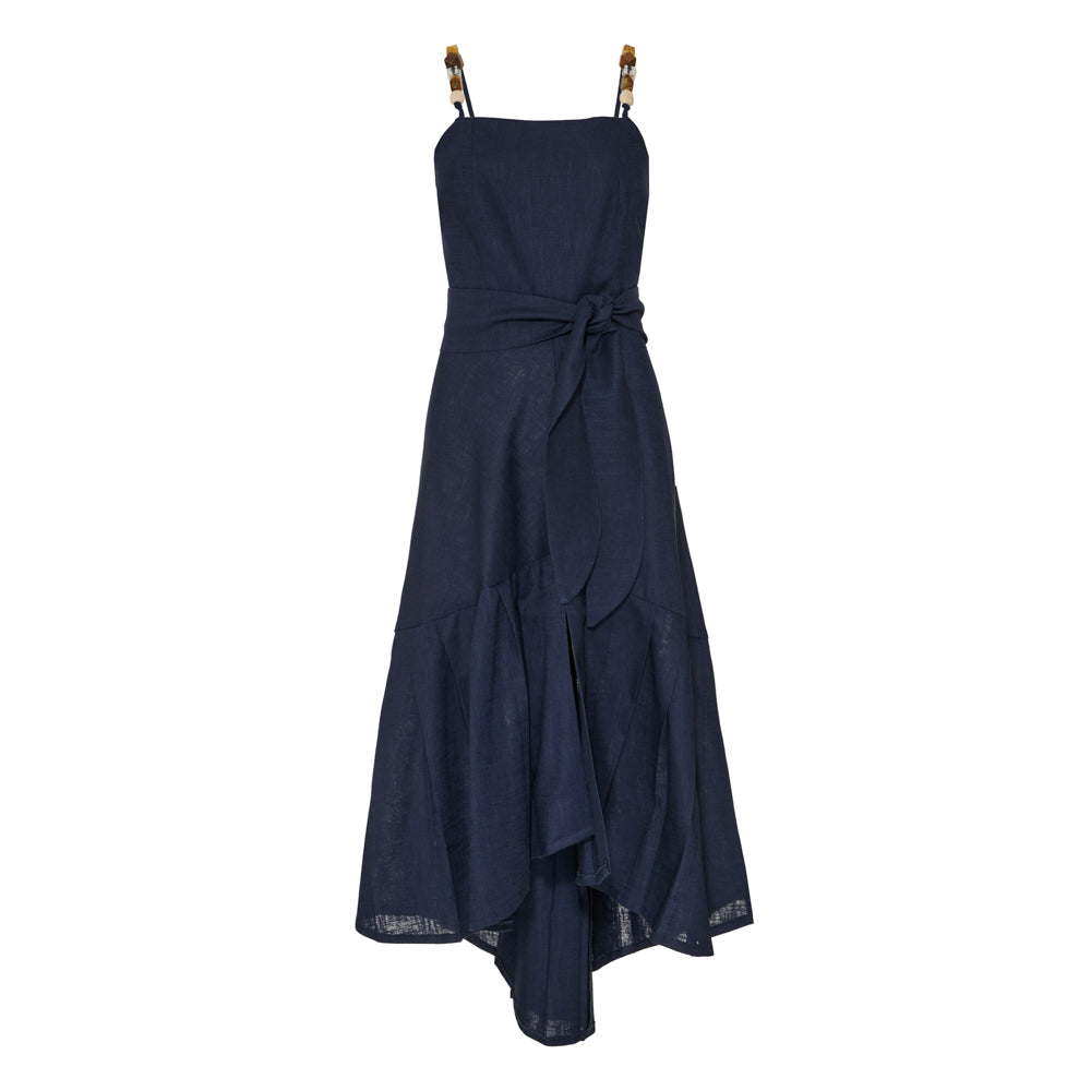 Vestido Isabele Azul Marinho