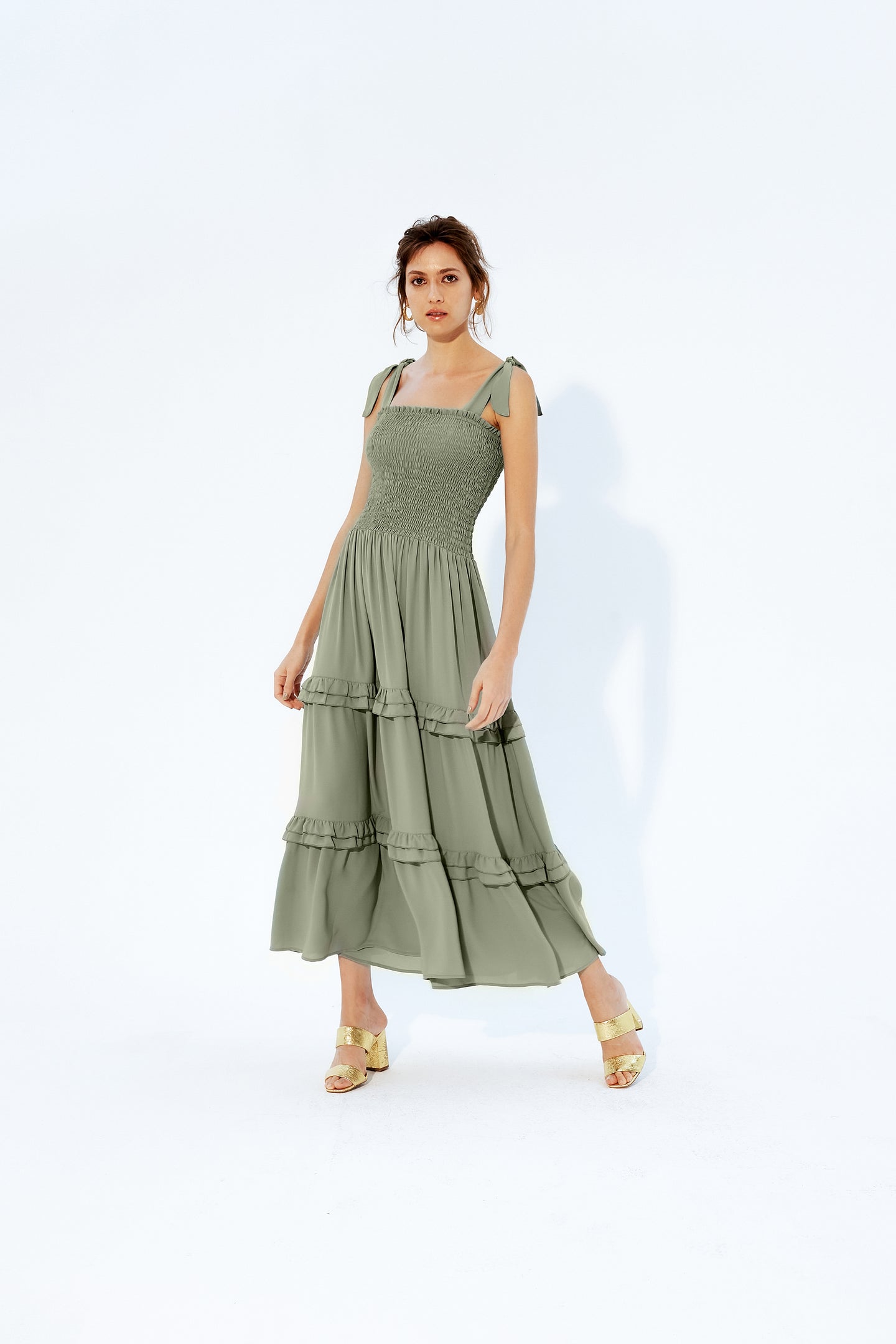 Vestido Lola Verde Pistache