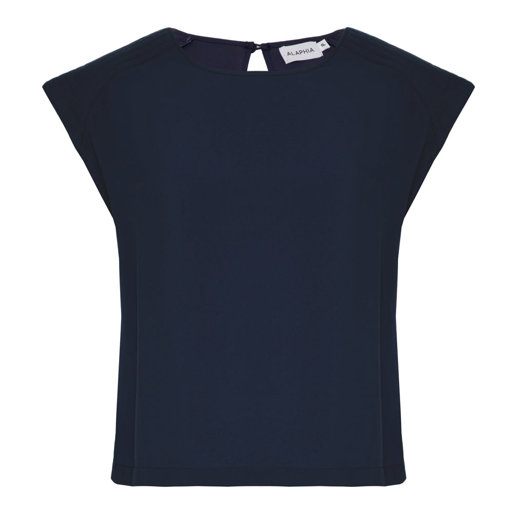 Blusa Catarina Azul Marinho