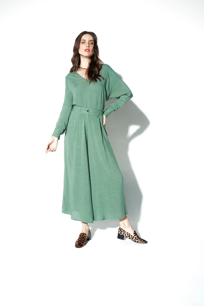 Calça Mel Verde Pistache