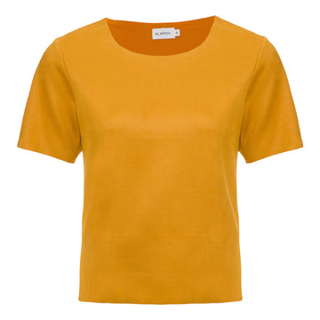 Blusa Pillar Ocre