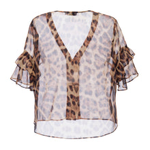 Blusa Leopard Marrom