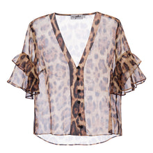 Blusa Leopard Marrom