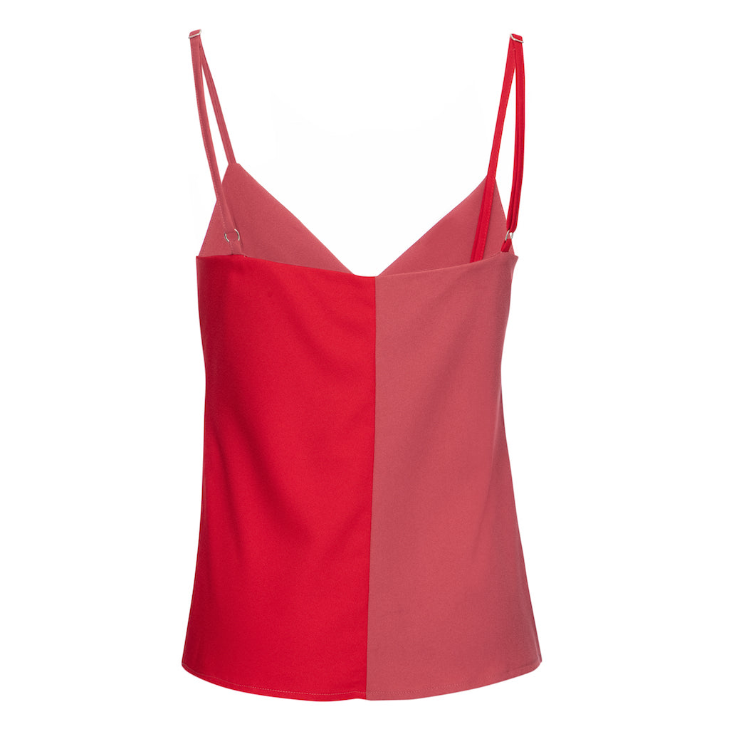Blusa Pietra Vermelho e Cerâmica
