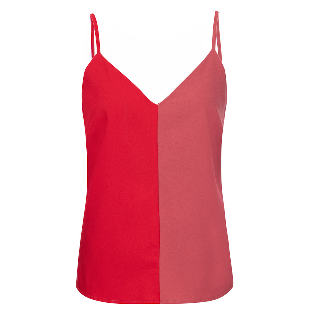 Blusa Pietra Vermelho e Cerâmica