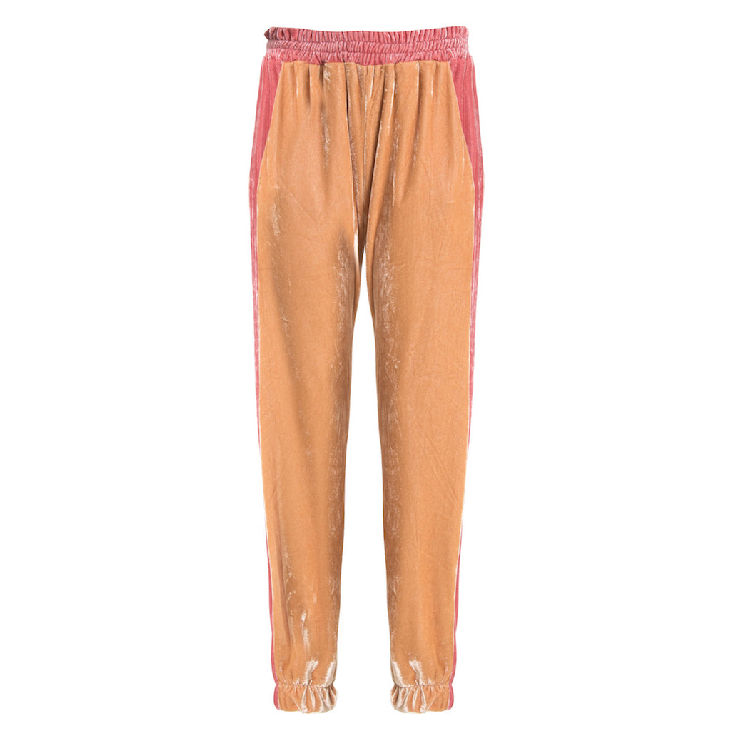 Calça Serena Bege com Rosa