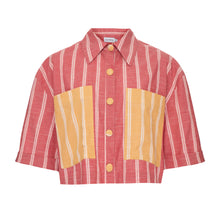 Camisa Chiara Vermelho e Amarelo