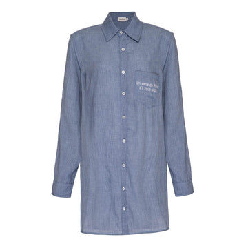 Camisa Un Verre de Rose s'il vous plait!