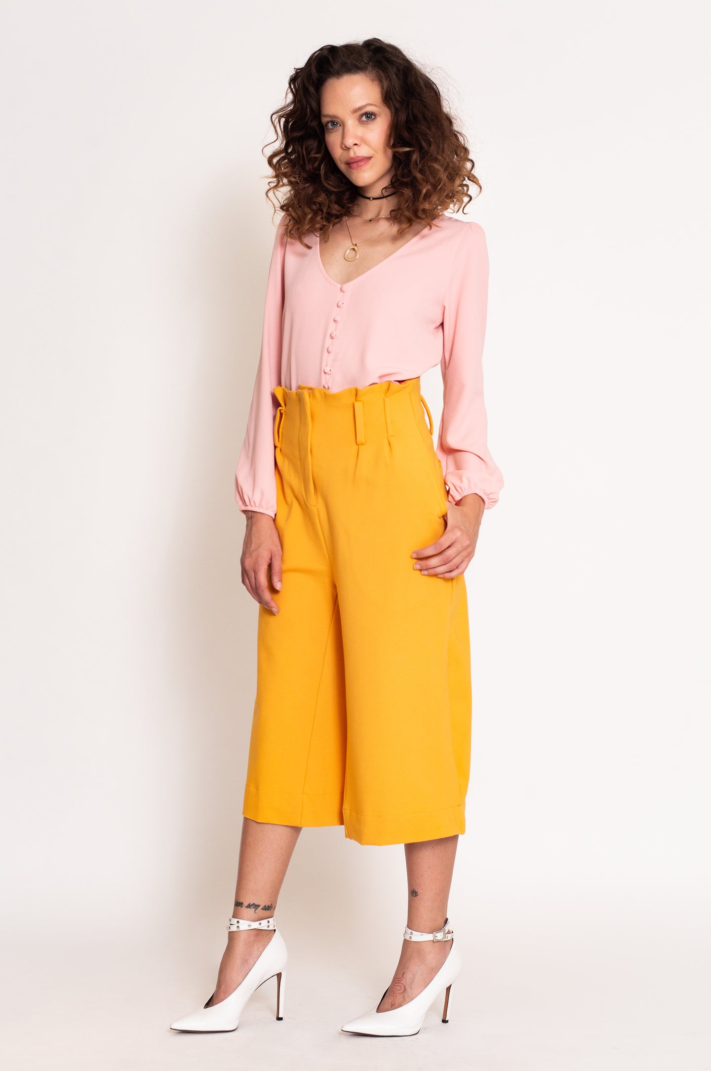 Camisa Cindy Rosa Bebê